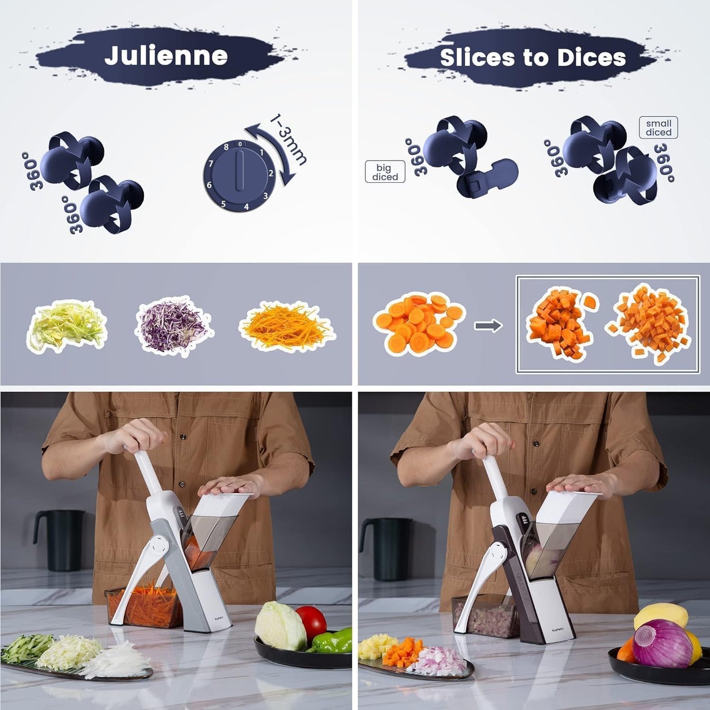 Multifunctional Vegetable Cutter