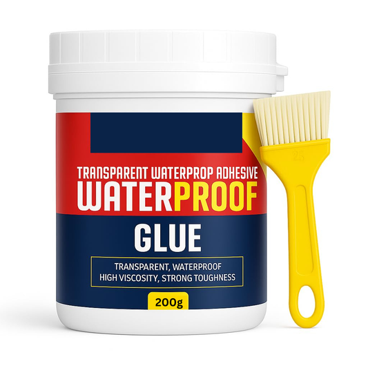 Buy 1 Get 1 FREE – Transparent Waterproof Glue + Free Brush!