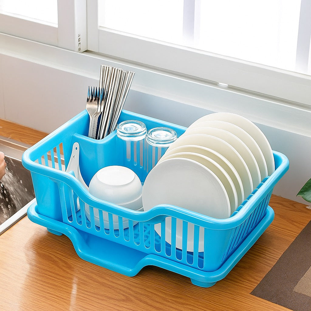 3 in 1 Kitchen Dish Drainer