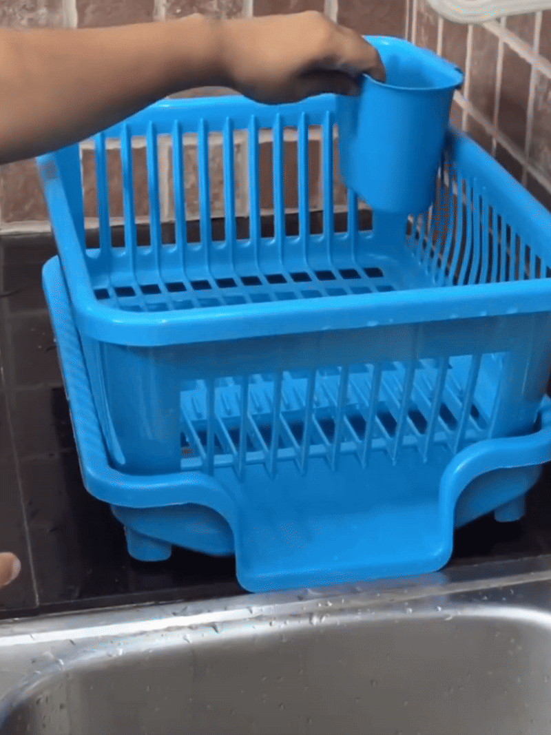 3 in 1 Kitchen Dish Drainer