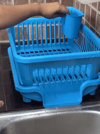 3 in 1 Kitchen Dish Drainer